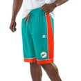 thumbnail image 1 of Men's Starter Aqua Miami Dolphins Throwback Fan Favorite Shorts, 1 of 2