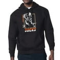 thumbnail image 1 of Men's Starter Black Anaheim Ducks Player Grid Fleece Pullover Hoodie, 1 of 3