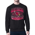 thumbnail image 1 of Men's Starter Black Arizona Cardinals Team Grit Graphic Fleece Pullover Sweatshirt, 1 of 3