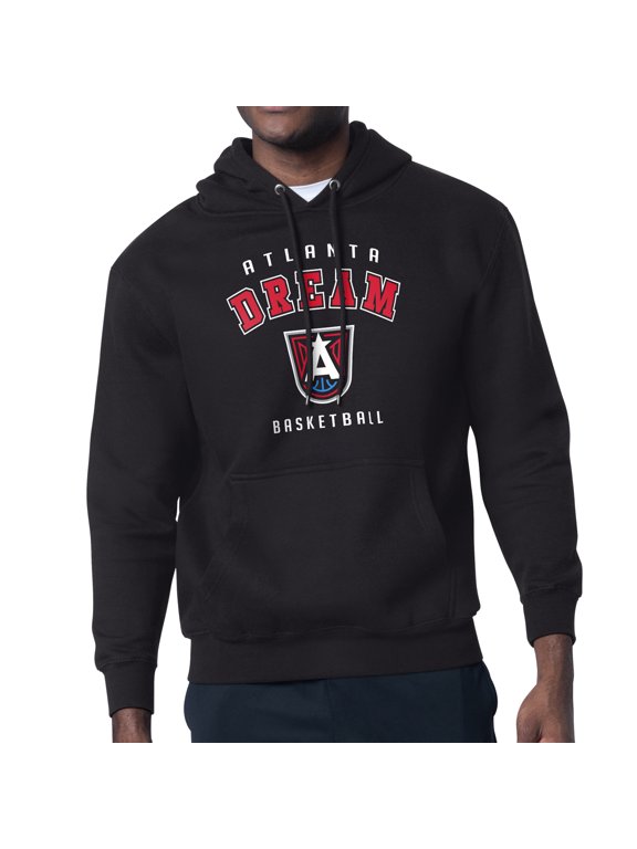 Men's Starter Black Atlanta Dream Logo Graphic Hoodie