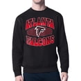 thumbnail image 1 of Men's Starter Black Atlanta Falcons Team Grit Graphic Fleece Pullover Sweatshirt, 1 of 3