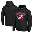 thumbnail image 1 of Men's Starter Black Carolina Hurricanes  Logo Pullover Hoodie, 1 of 3