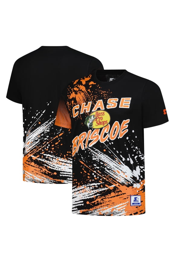 Men's Starter Black Chase Briscoe Touchdown Extreme T-Shirt