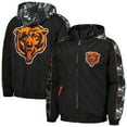 thumbnail image 1 of Men's Starter Black Chicago Bears Thursday Night Gridiron Full-Zip Hoodie, 1 of 3