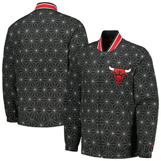 Chicago Bulls Starter Force Play Satin Full-Snap Varsity Jacket - Red