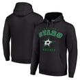 thumbnail image 1 of Men's Starter Black Dallas Stars  Logo Pullover Hoodie, 1 of 3