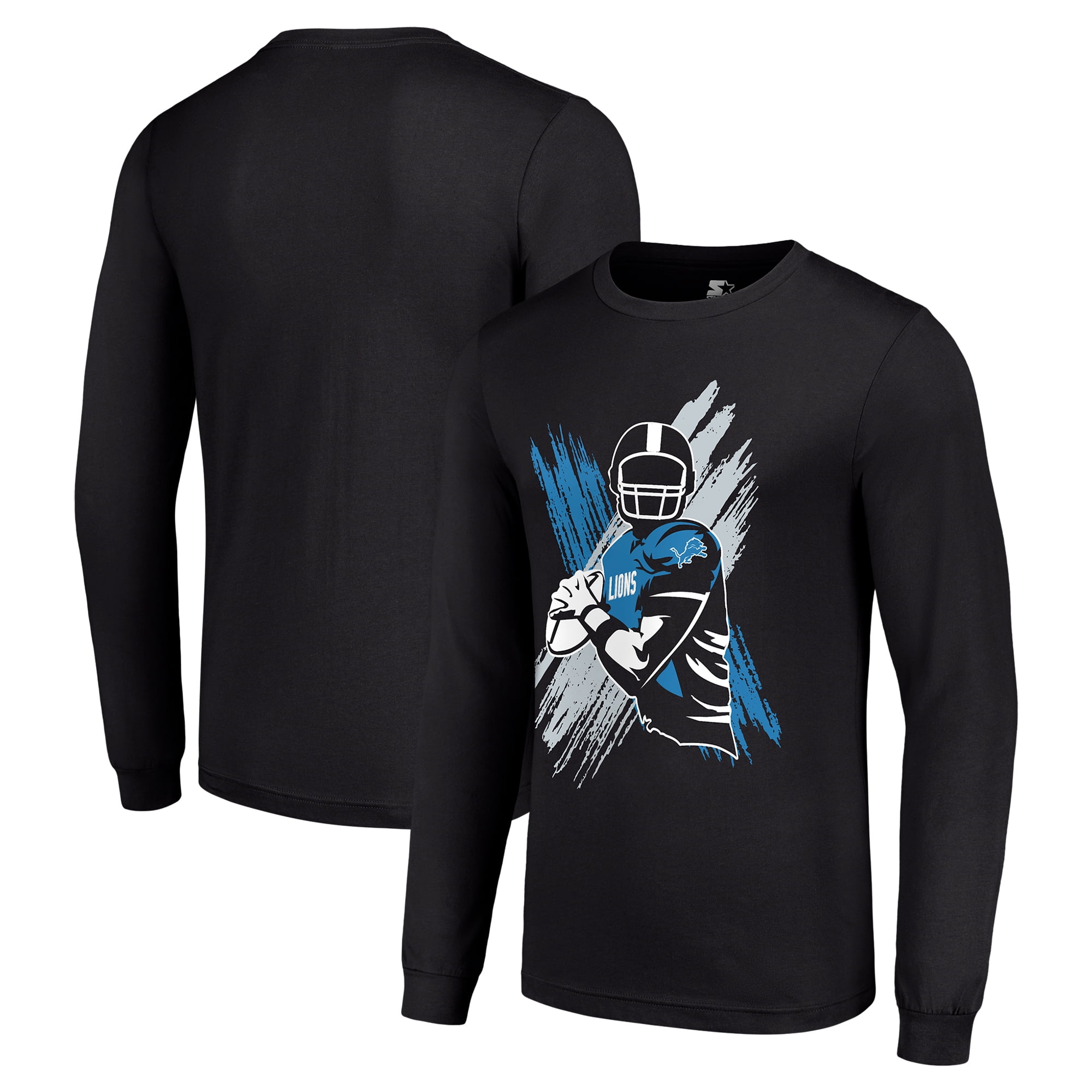 Detroit Lions Halloween Inspired Toddler Long Sleeve T-Shirt – Electric Roar Lion Graphic Tee For Game Day & Fall Festivals