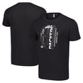thumbnail image 1 of Men's Starter Black Green Bay Packers Half Helmet Logo T-Shirt, 1 of 3