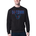 thumbnail image 1 of Men's Starter Black Houston Texans H-Town Graphic Fleece Pullover Sweatshirt, 1 of 2
