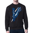 thumbnail image 1 of Men's Starter Black Indianapolis Colts Color Scratch Team Graphic Fleece Pullover Sweatshirt, 1 of 2