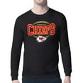 thumbnail image 1 of Men's Starter Black Kansas City Chiefs Team Track Graphic Long Sleeve T-Shirt, 1 of 3