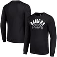 thumbnail image 1 of Men's Starter  Black Las Vegas Raiders Half Ball Team Long Sleeve T-Shirt, 1 of 3