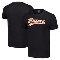 Men's Starter Black Miami Dolphins Tailsweep T-Shirt