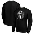 thumbnail image 1 of Men's Starter  Black Minnesota Wild Half Helmet Team Logo Pullover Sweatshirt, 1 of 3