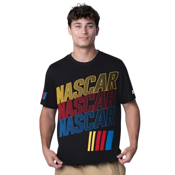 Men's Starter  Black NASCAR  All Star Extreme T-Shirt