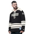 thumbnail image 1 of Men's Starter  Black New York Rangers Slapshot Fashion Hoodie, 1 of 2