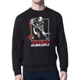 thumbnail image 1 of Men's Starter Black Ottawa Senators Player Grid Fleece Pullover Sweatshirt, 1 of 3