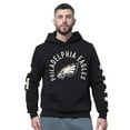 thumbnail image 1 of Men's Starter Black Philadelphia Eagles Handoff Fleece Hoodie Sweatshirt, 1 of 2