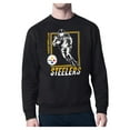thumbnail image 1 of Men's Starter Black Pittsburgh Steelers Player Grid Pullover Sweatshirt, 1 of 3