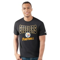 Men's-Starter  Black Pittsburgh Steelers Prime Time T-Shirt