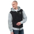 thumbnail image 1 of Men's Starter Black/Silver Las Vegas Raiders Thursday Night Gridiron Full-Zip Hoodie, 1 of 2