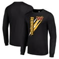 thumbnail image 1 of Men's Starter  Black Washington Commanders Color Scratch Long Sleeve T-Shirt, 1 of 3