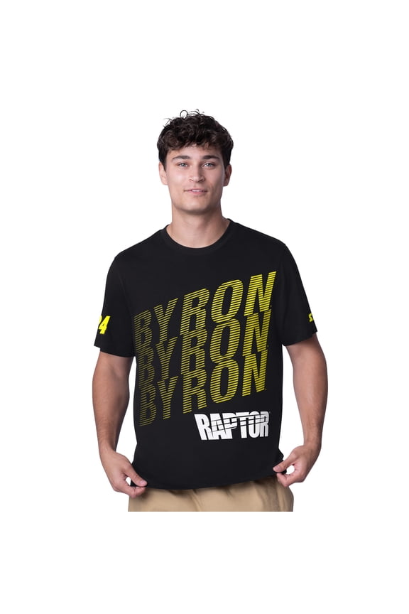 Men's Starter  Black William Byron Raptor All Star Extreme T-Shirt