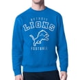 thumbnail image 1 of Men's Starter  Blue Detroit Lions City Team Logo Pullover Sweatshirt, 1 of 2