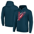 thumbnail image 1 of Men's Starter  Blue Washington Capitals Color Scratch Fleece Pullover Hoodie, 1 of 3