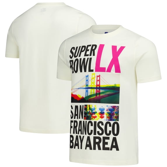 Men's Starter Cream Super Bowl LX Rookie T-Shirt