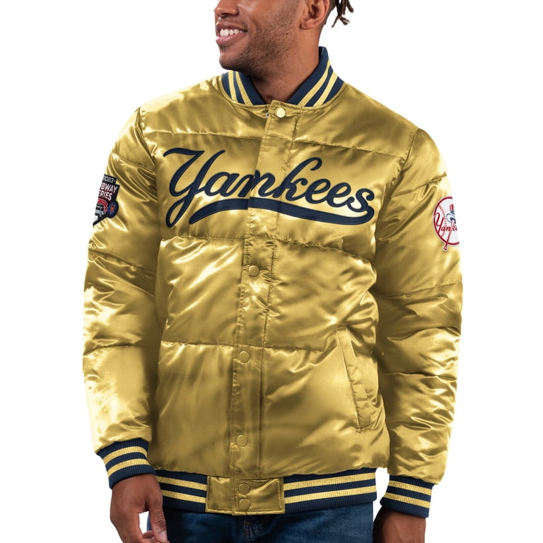 Men's Starter Gold New York Yankees 2023 Subway Series Bronx