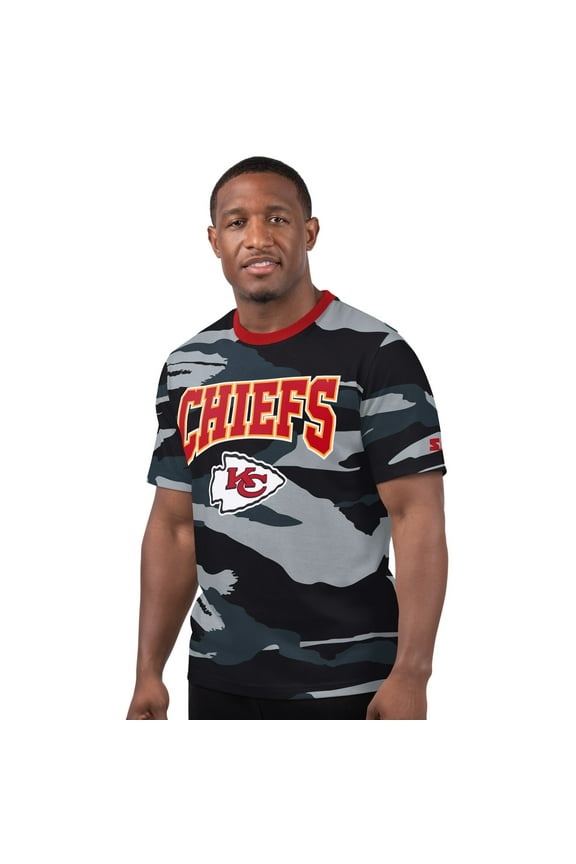 Men's Starter Gray Kansas City Chiefs Thursday Night Gridiron T-Shirt