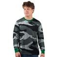thumbnail image 1 of Men's Starter Gray Philadelphia Eagles Thursday Night Gridiron Vintage Logo Long Sleeve T-Shirt, 1 of 2