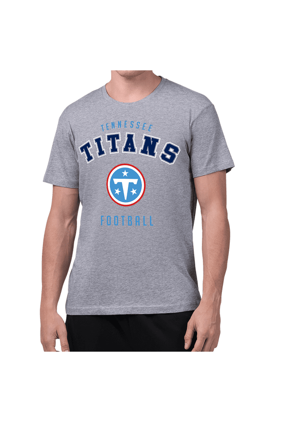 Men's Starter Gray Tennessee Titans Logo Graphic T-Shirt