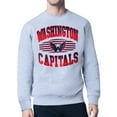 thumbnail image 1 of Men's Starter Gray Washington Capitals Team Grit Graphic Fleece Pullover Sweatshirt, 1 of 3