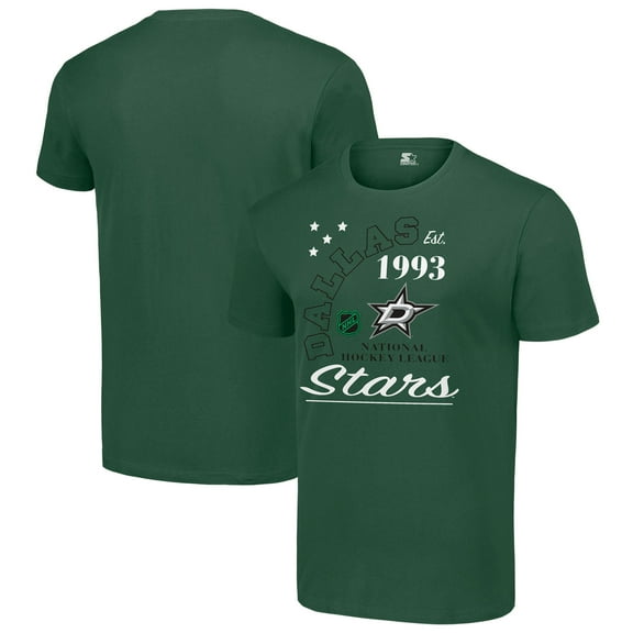 Men's Starter  Green Dallas Stars Arch City Team Graphic T-Shirt