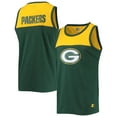 thumbnail image 1 of Men's Starter Green/Gold Green Bay Packers Logo Touchdown Fashion Tank Top, 1 of 3