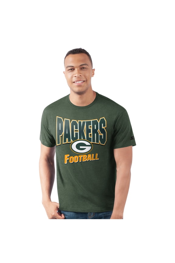 Men's-Starter  Green Green Bay Packers Prime Time T-Shirt