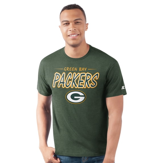 Men's-Starter Green Green Bay Packers Prime Time T-Shirt