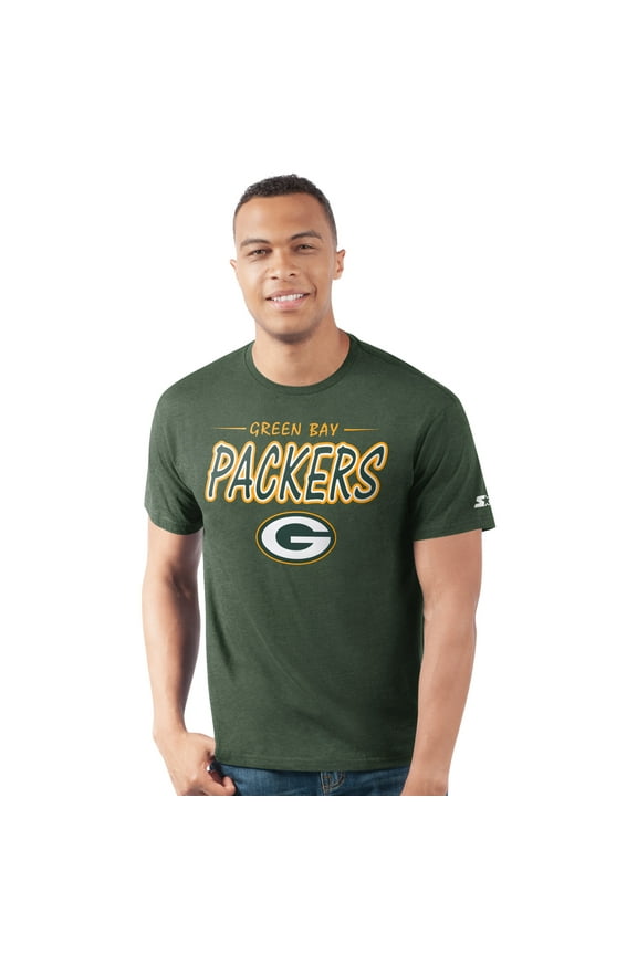 Men's-Starter Green Green Bay Packers Prime Time T-Shirt