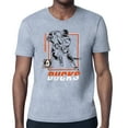 thumbnail image 1 of Men's Starter Heather Gray Anaheim Ducks Player Grid T-Shirt, 1 of 3