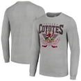 thumbnail image 1 of Men's Starter Heather Gray Arizona Coyotes '80s Inspired Team Logo Long Sleeve T-Shirt, 1 of 3