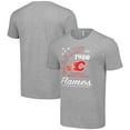 thumbnail image 1 of Men's Starter  Heather Gray Calgary Flames Arch City Team Graphic T-Shirt, 1 of 3