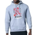 thumbnail image 1 of Men's Starter Heather Gray Calgary Flames Player Grid Fleece Pullover Hoodie, 1 of 3