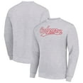 thumbnail image 1 of Men's Starter  Heather Gray Calgary Flames Tailsweep City Pullover Sweatshirt, 1 of 3