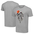 thumbnail image 1 of Men's Starter Heather Gray Cleveland Browns Team Logo Face T-Shirt, 1 of 3