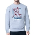 thumbnail image 1 of Men's Starter Heather Gray Colorado Avalanche Player Grid Fleece Pullover Sweatshirt, 1 of 3