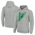 thumbnail image 1 of Men's Starter  Heather Gray Dallas Stars Color Scratch Fleece Pullover Hoodie, 1 of 3