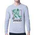 thumbnail image 1 of Men's Starter Heather Gray Dallas Stars Player Grid Long Sleeve T-Shirt, 1 of 3