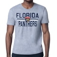 thumbnail image 1 of Men's Starter Heather Gray Florida Panthers Mesh Look Team Name T-Shirt, 1 of 2